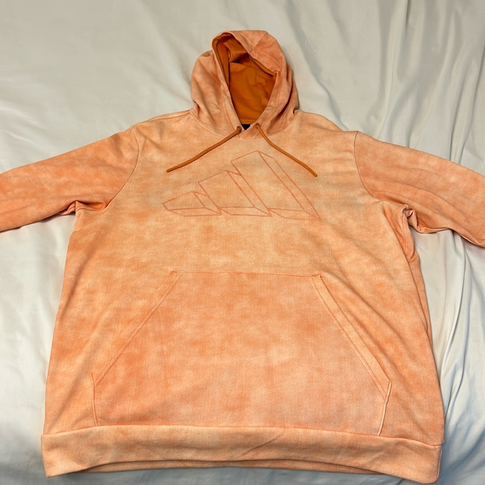 New Adidas Primegreen 3 Bar Wash PO Hoodie Large